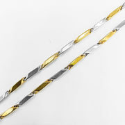Fashion Titanium Steel Melon Seeds Stainless Steel Necklace