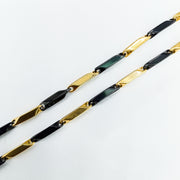 Fashion Titanium Steel Melon Seeds Stainless Steel Necklace