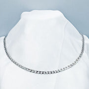 Stainless Steel Cuban Chain Silver & Gold Unisex Necklace