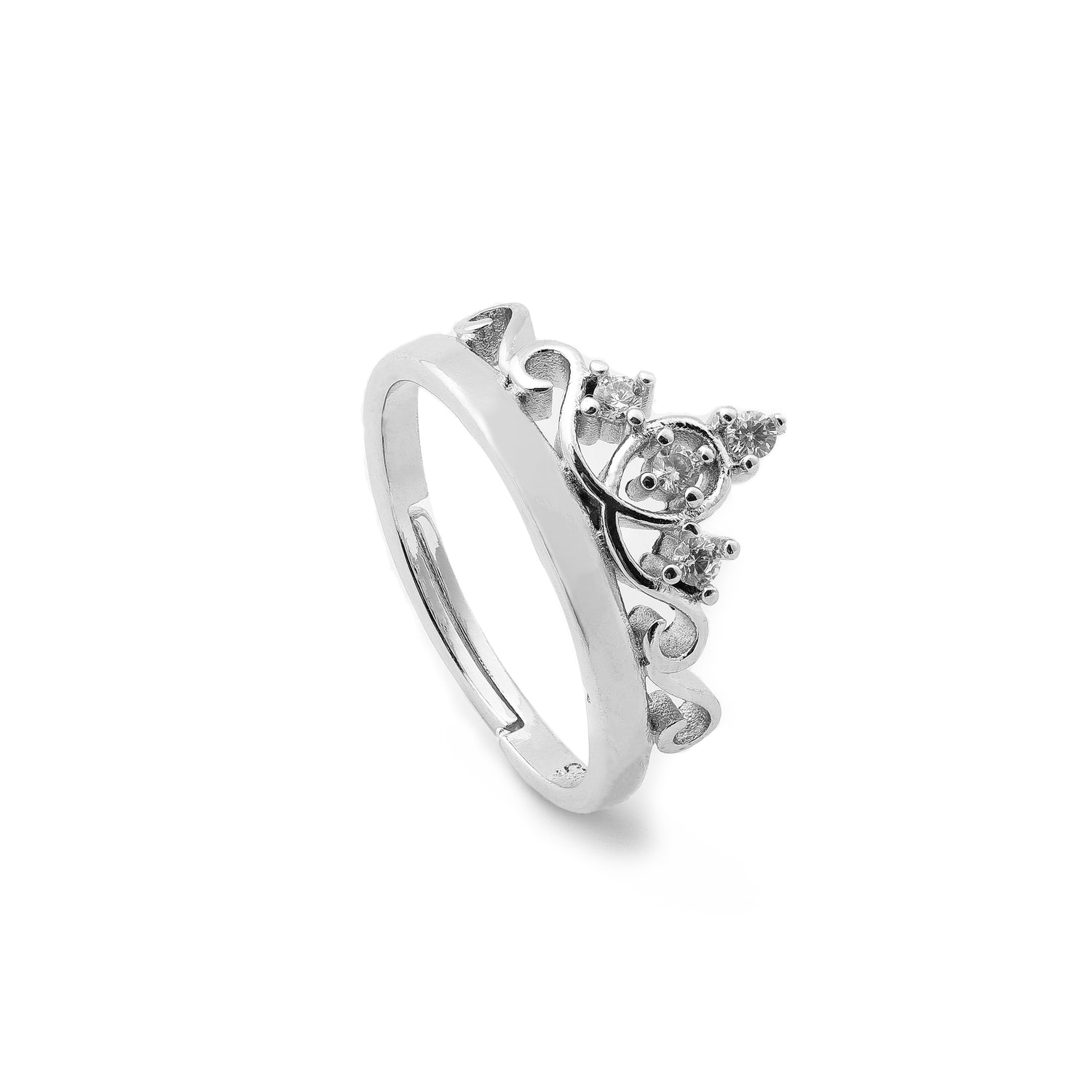 Ladies Crown Ring