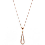 Rose Gold Pendulum Pendant