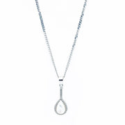 White Spherical Pearl Pendant