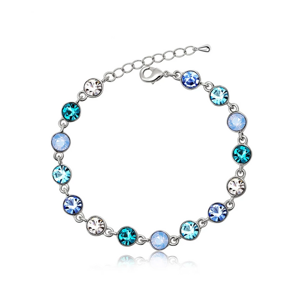 3 Colors Multi Crystal From SWAROVSKI Bracelet