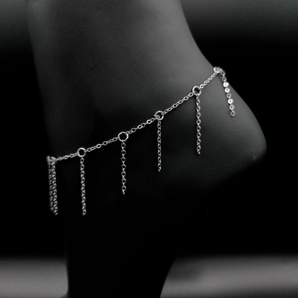 New Luxury Adjustable Chain Vintage Fashion Simple Thin Chain Anklet