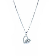 Silver Heart Shape Pendant