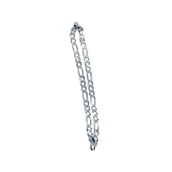 Women's Silver Long Chain Bracelet