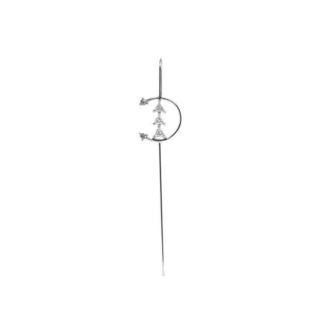 Zircon Long Ear Wrap