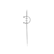 Zircon Long Ear Wrap